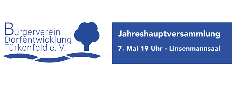 Du betrachtest gerade Vorankündigung Jahreshauptversammlung am 7. Mai um 19 Uhr